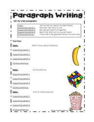 Print Event in Paragraph Writing