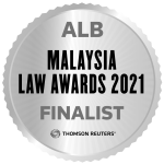 ALB MLA Law Awards 2021 Finalist Badge - Richard Wee Chambers